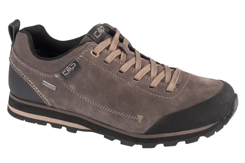 CMP Elettra Low WP 38Q4617-Q906, Męskie, Brązowe, buty trekkingowe, skóra zamszowa, rozmiar: 45