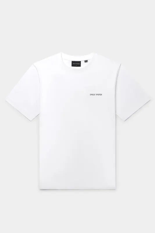 Daily Paper Unisex White Senses T-shirt White Maat: M | Tops Outlet | Unisex | Wit
