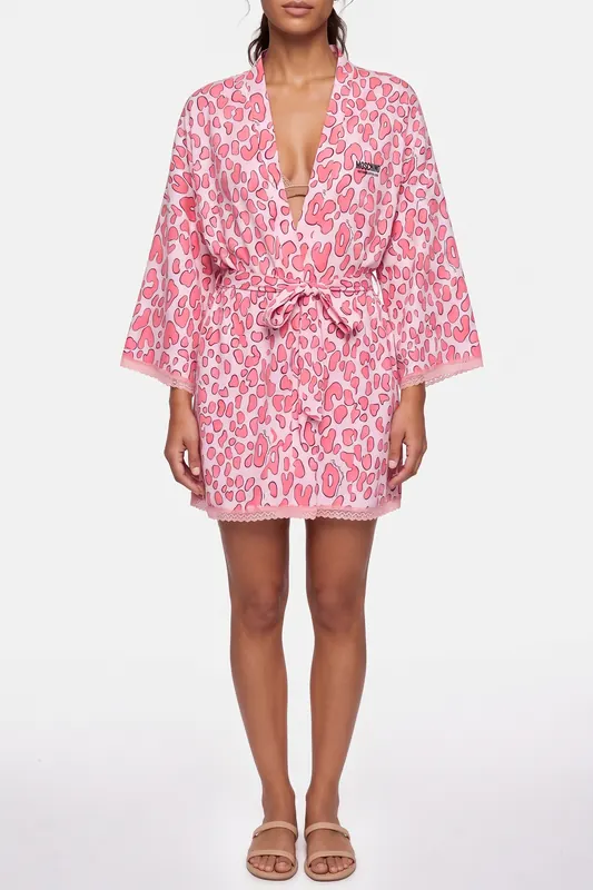 Moschino Nightgown Pink Maat: S | Badjassen Outlet | Dames | Roze
