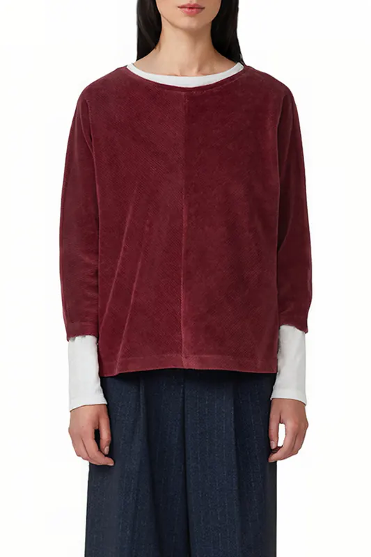 s.Oliver Sweatshirts Burgundy Maat: 44 | Longsleeves Outlet | Dames | Bordeaux