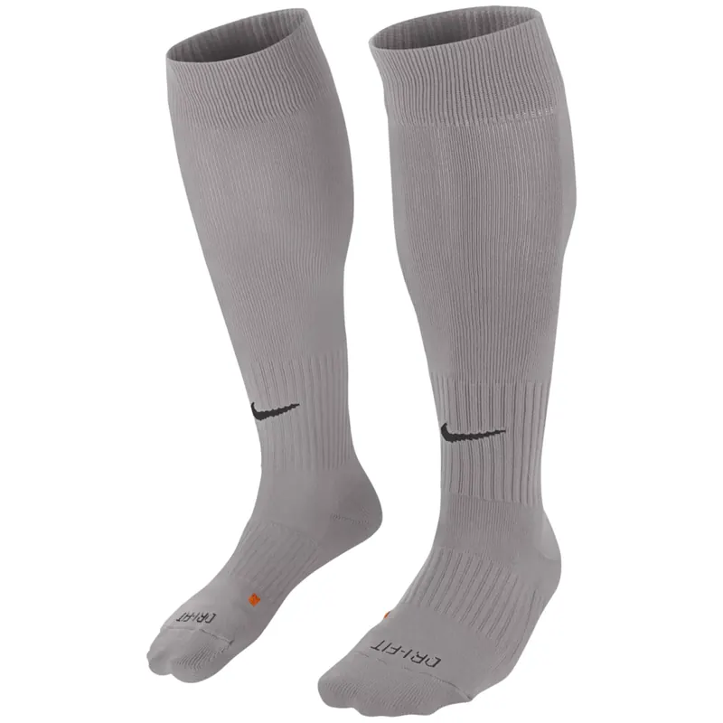 Nike Dri-FIT Academy Sock SX5728-057, Unisex, Szare, getry piłkarskie, nylon, rozmiar: 34-38