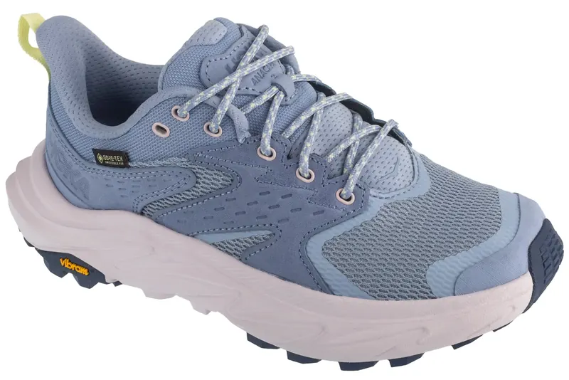 Hoka Anacapa 2 Low GTX 1142830F-TQL, Damskie, Szare, buty trekkingowe, przewiewna siateczka, rozmiar: 37 1/3