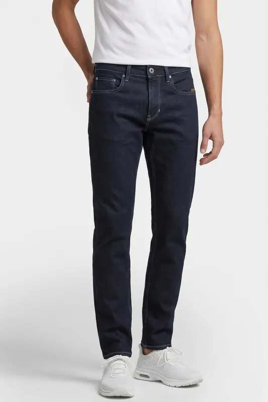 G-Star Type M-straight Jeans Rinsed Maat: W34L34 | Straight Jeans Outlet | Heren | Blauw