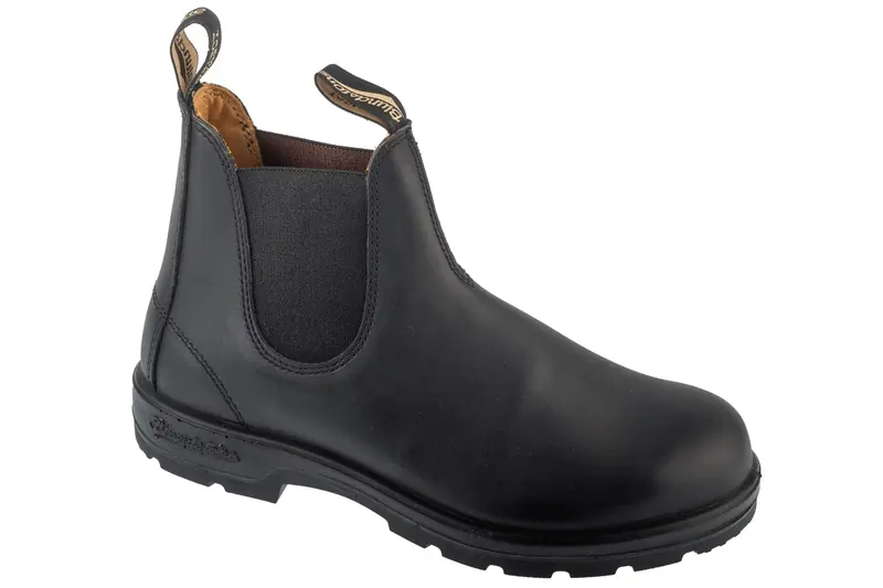 Blundstone Elastic Sided Boot Lined 558-BLACK, Unisex, Czarne, sztyblety, skóra licowa, rozmiar: 36
