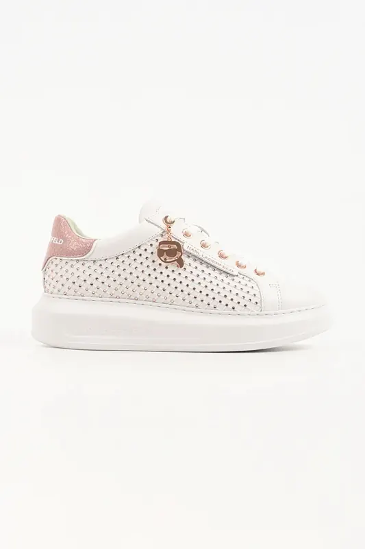 Karl Lagerfeld Kapri sneakersy damskie skórzane