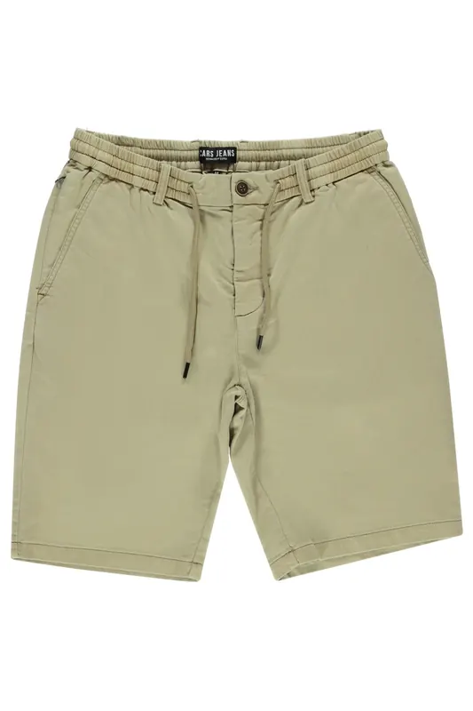 Cars Jeans Corsar Short Sand Maat: M | Korte Broeken Outlet | Heren | Beige