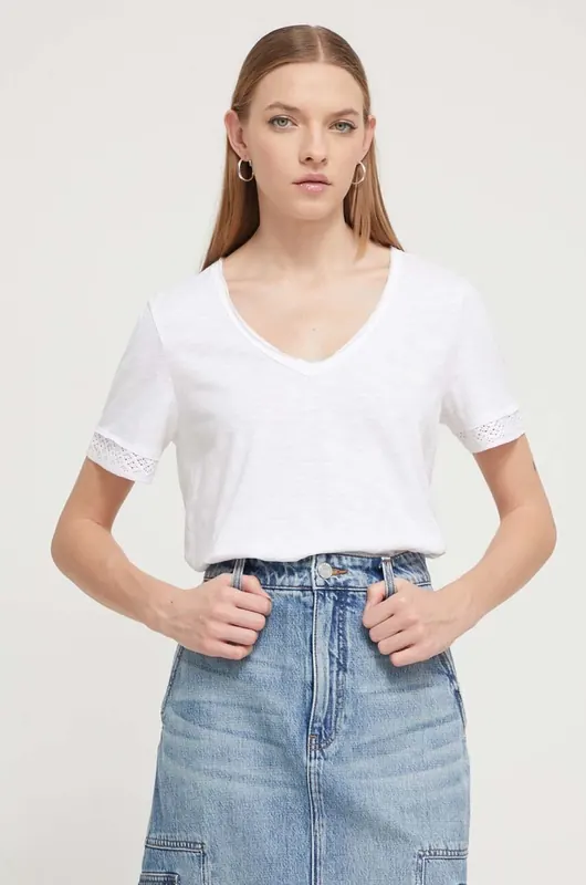 Desigual t-shirt bawełniany DAMASCO