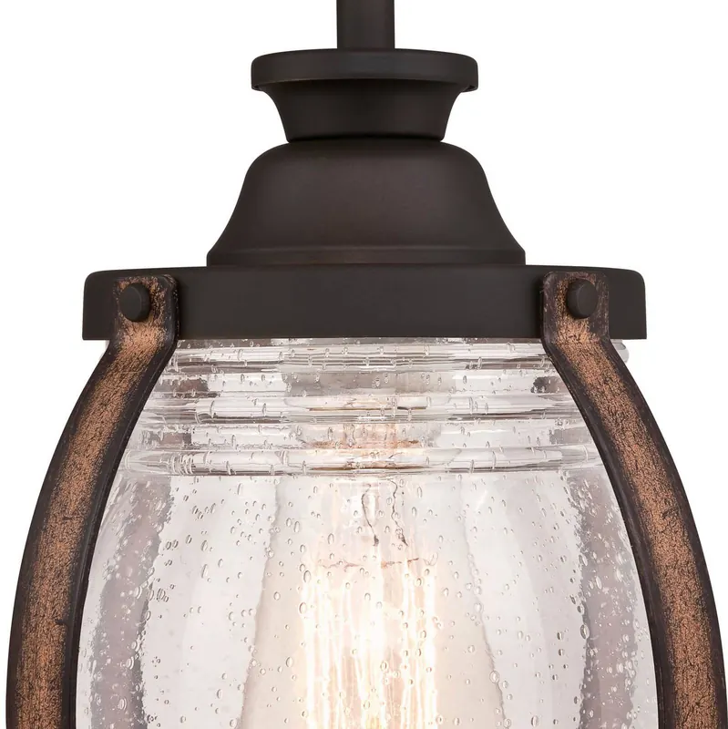 Lampa wisząca Westinghouse Canyon z antycznym szkłem
