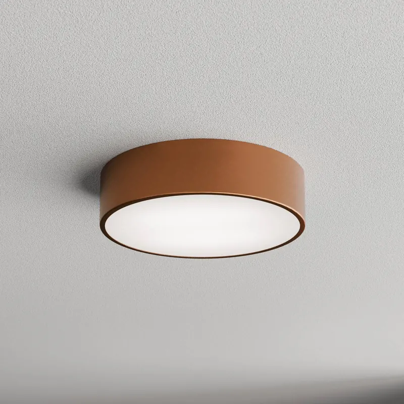 Lampa sufitowa Cleo 300, Ø 30 cm miedź