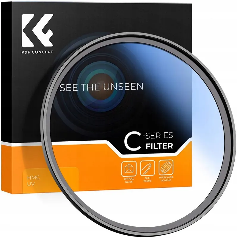 Filtr Uv 55mm Fotograficzny Do Aparatu Hd MC Slim C series K&f Concept