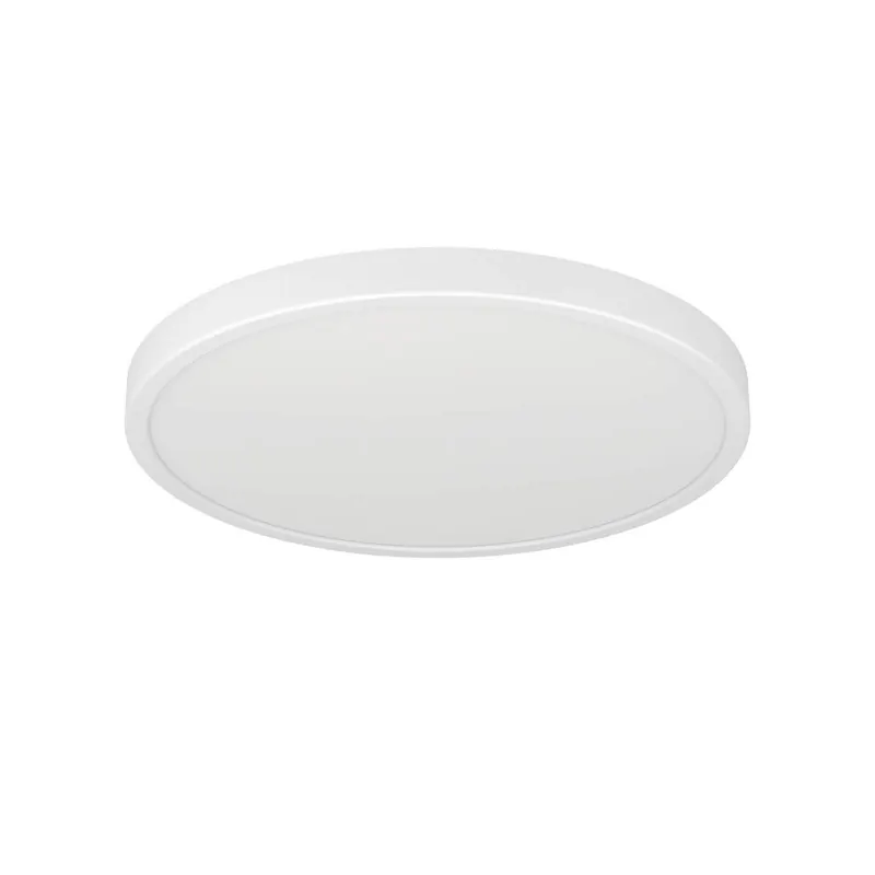 EGLO connect Oprawa natynkowa LED Fueva 6-Z, biała, Ø 38 cm