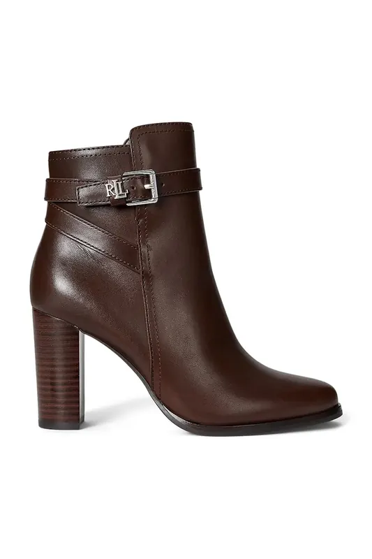 Lauren Ralph Lauren botki skórzane Brke Bt Hl 2