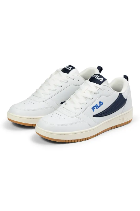 FILA Rega Nf White- Navy-antique White Maat: 44 | Sneakers Outlet | Heren | Blauw