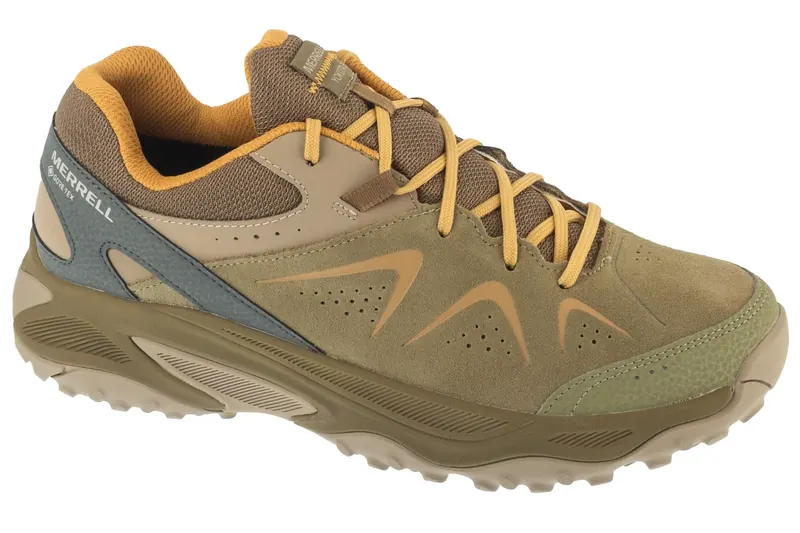 Merrell Yokota 3 GTX J038487, Męskie, Brązowe, buty trekkingowe, skóra zamszowa, rozmiar: 46