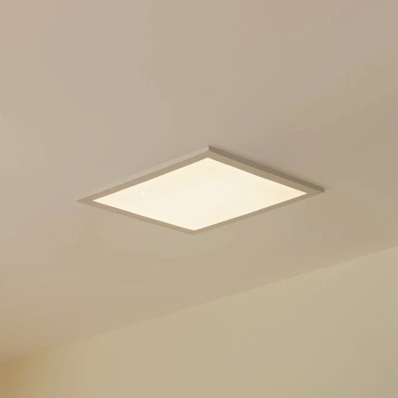 Panel LED Lindby Kenma, CCT, 29,6 cm x 29,6 cm
