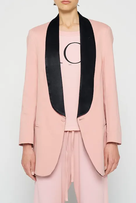 10DAYS Smoking Blazer Dusty Peach Maat: XS | Blazers Outlet | Dames | Roze