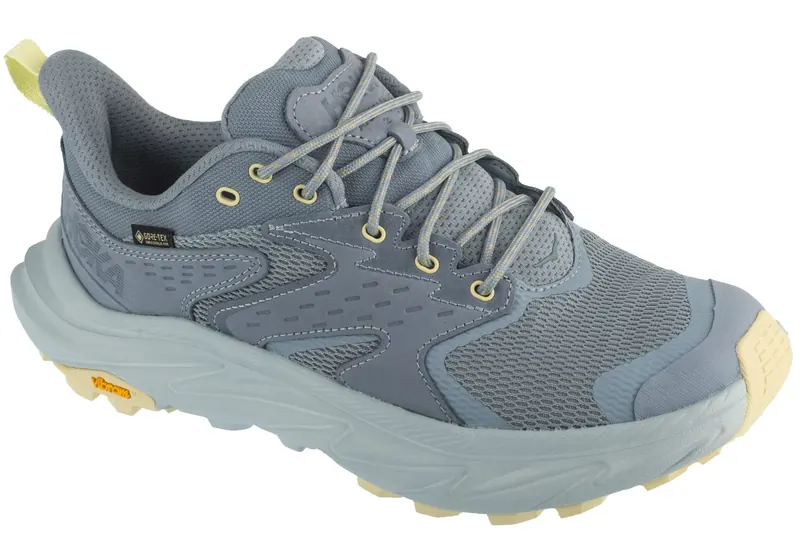 Hoka Anacapa 2 Low GTX 1141632F-WMN, Męskie, Szare, buty trekkingowe, przewiewna siateczka, rozmiar: 42 2/3