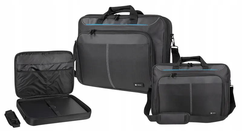 Torba na laptopa mocna Natec Doberman 15.6" 16" Czarna NTO-0768