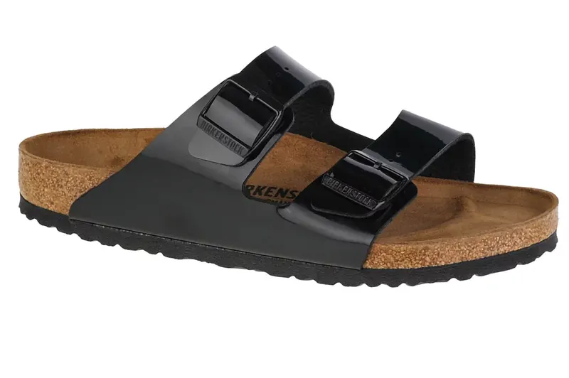 Birkenstock Arizona BF 1005291, Damskie, Czarne, klapki, Birko-Flor, rozmiar: 38