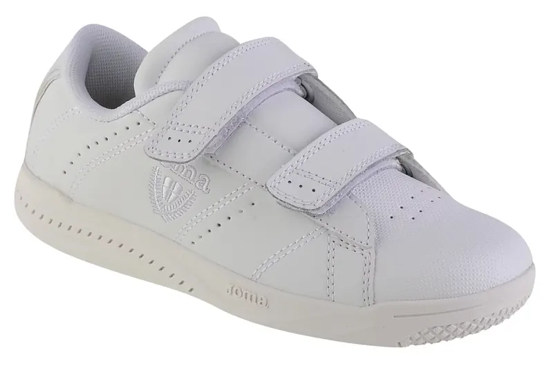 Joma W.Play Jr 2102 WPLAYW2102V, Dla dziewczynki, Białe, buty sneakers, skóra syntetyczna, rozmiar: 29