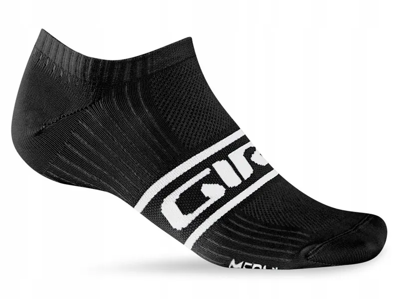 Skarpety GIRO CLASSIC RACER LOW czarny biały. (L (43-45))