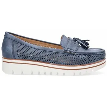 Armony Damenschuhe Mokassin mit Keilabsatz - Komfort