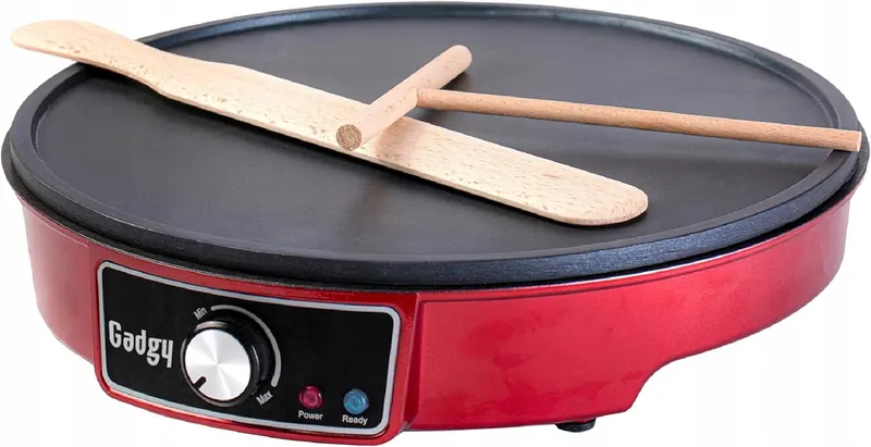 Vaflovač Gadgy 30 CM 1000 W Nepriľnavý, Ľahké Čistenie Palaciniek