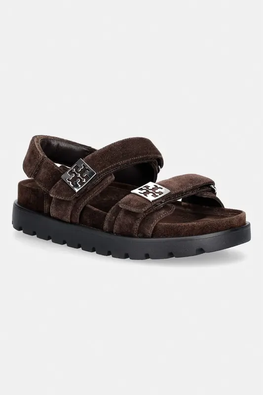 Tory Burch sandały damskie zamszowe Mellow Sport Sandal