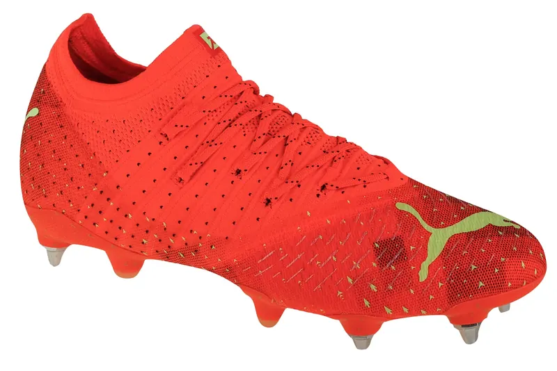 Puma Future Z 1.4 MxSG 106988-03, Męskie, Czerwone, buty piłkarskie - korki, skóra syntetyczna, rozmiar: 39