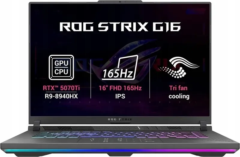 Notebook Asus Rog Strix G16 G614PR-RV081W 16" Amd Ryzen 9 32 Gb 1000