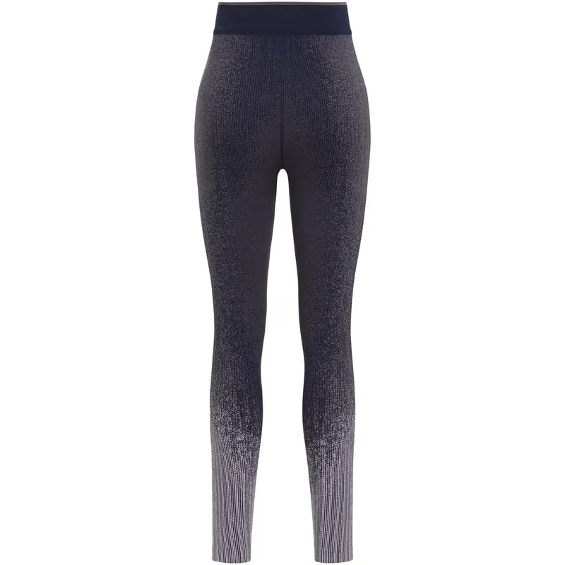 ODLO spodnie termoaktywne damskie legginsy Blackcomb fioletowe (XS)