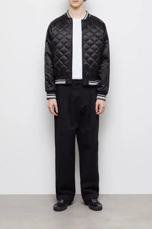 The Kooples Bomber Embroidery Tiger Black Maat: S | Bomberjacks Outlet | Heren | Zwart