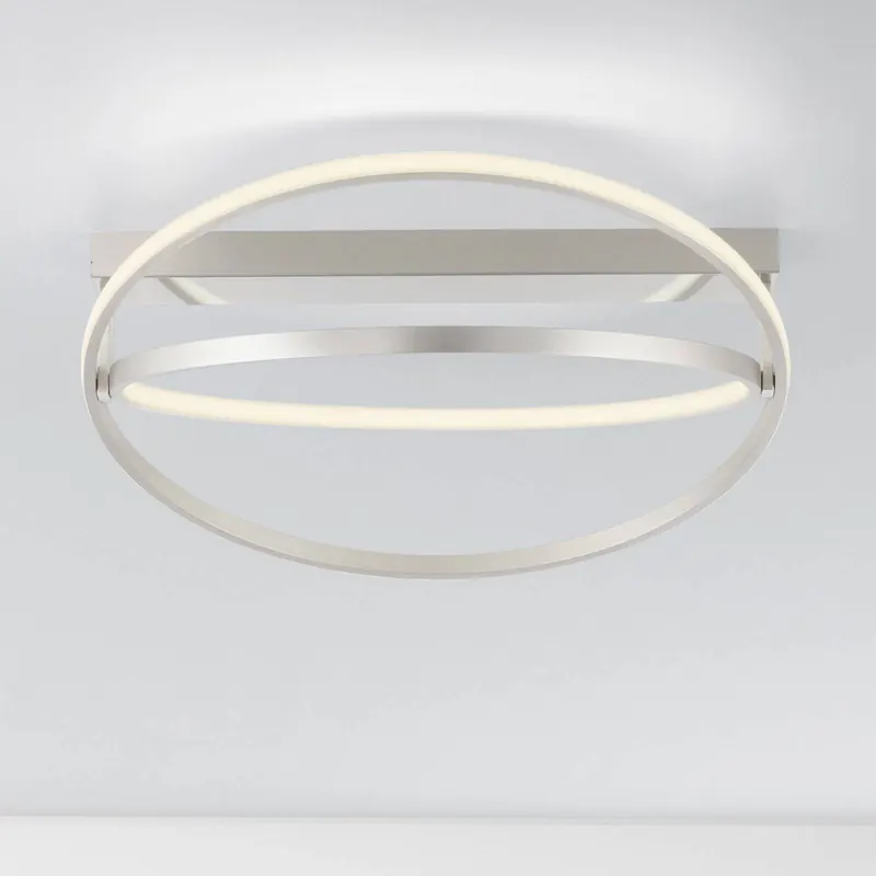 Paul Neuhaus Q-Beluga lampa sufitowa LED stal