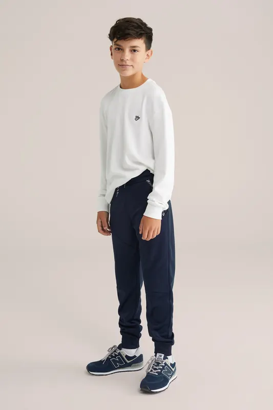 We Fashion Jogging Pants Navy Blue Maat: 104 | Broeken Outlet | kids | Blauw