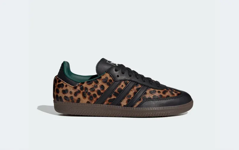 Adidas trampki damskie Black Green Leopard rozmiar 37 1/3