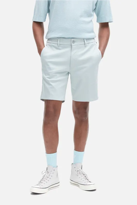 The Goodpeople Harlem Shorts Light Green Maat: W33 | Korte Broeken Outlet | Heren | Groen