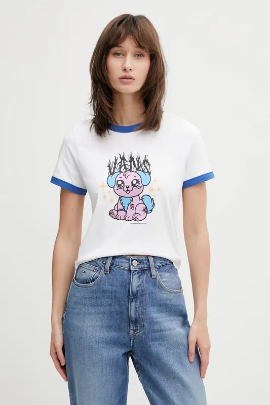 Vans T-shirt damski bawełniany