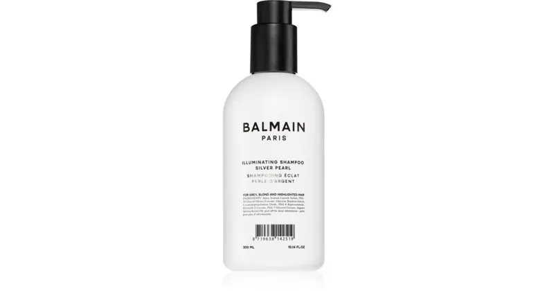 Balmain Hair Couture Rozświetlający szampon Silver Pearl do włosów blond 300 ml