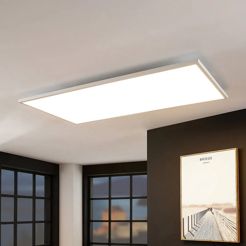 Panel LED Brenda, 120 x 60 cm, CCT, pilot zdalnego sterowania