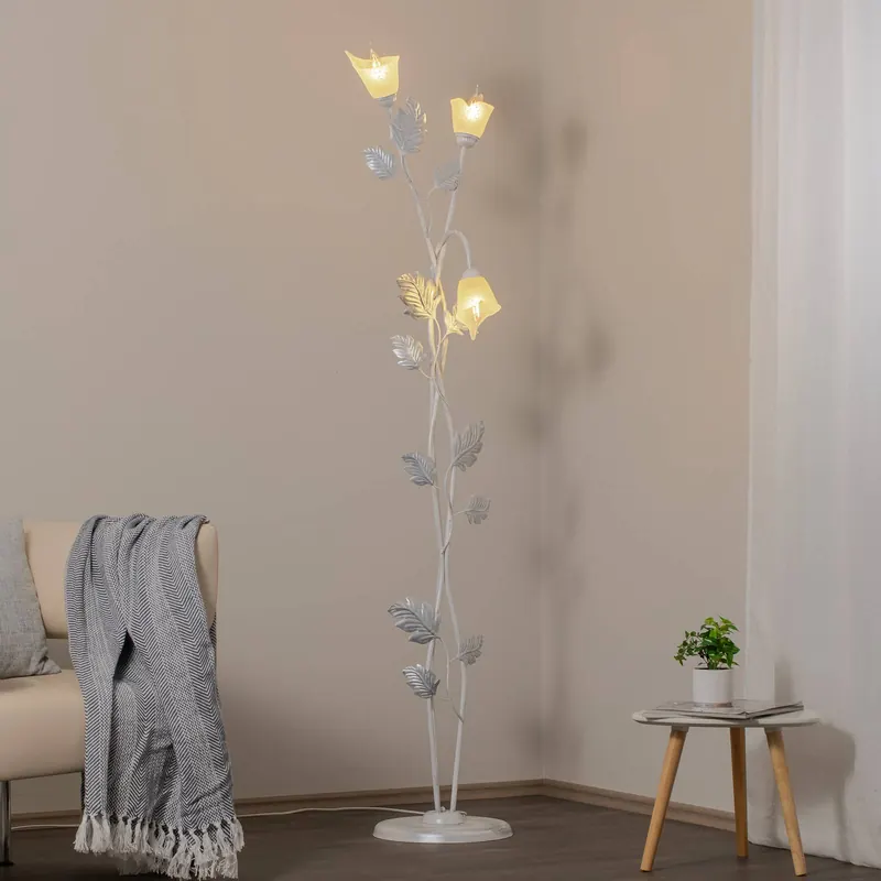 Lampa stojąca Marilena w stylu florenckim, 3-punktowa