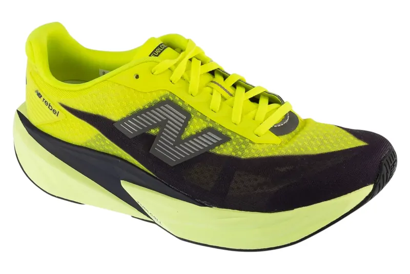 New Balance FuelCell Rebel v5 MFCX4TR, Męskie, Zielone, buty do biegania, tkanina, rozmiar: 43