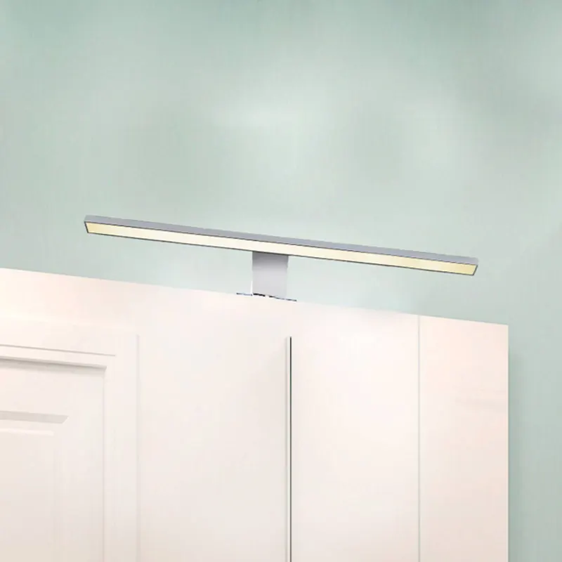 Oświetlenie lustra LED Mira, szerokość 60 cm, chrom, metal, 4000 K