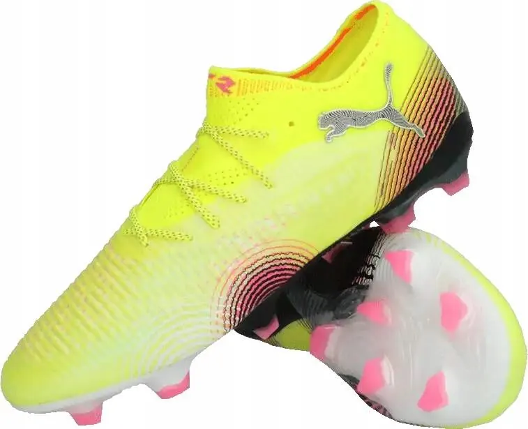 Męskie buty piłkarskie Puma Future 8 Ultimate Low Fg żółte