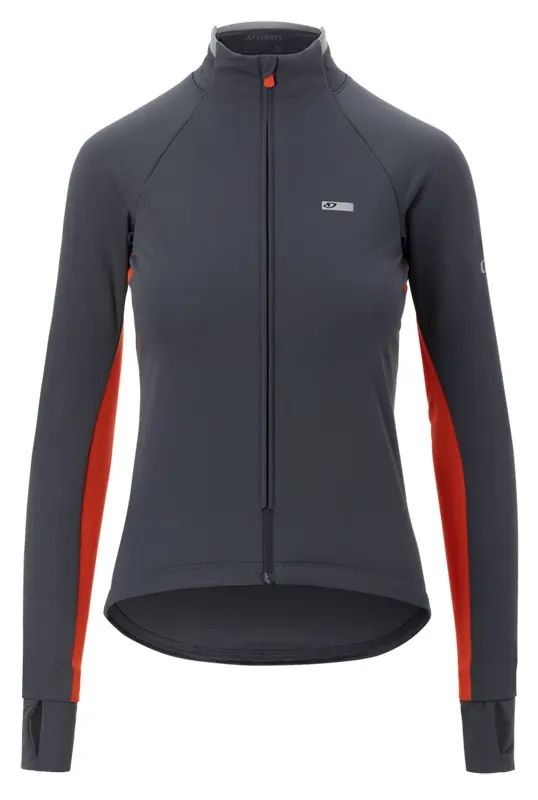 GIRO Kurtka damska CHRONO PRO ALPHA POLARTC ALPHA WINDBLOC czerwony (S)