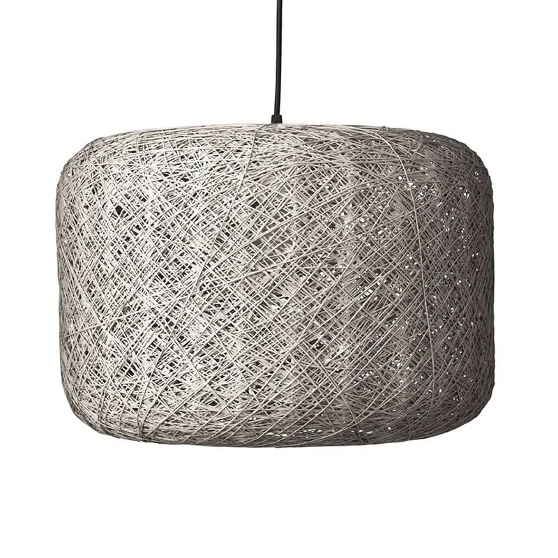 Dyberg Larsen lampa wisząca Spin L, szary, Ø 45 cm