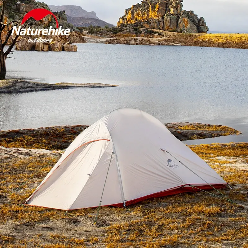 Namiot Naturehike Cloud Up Pro 1-2 osobowy Ultralekki Namiot Kempingowy 20D Wodoodporny Namiot Outdoorowy Trekkingowy Podróżny Plecakowy Rowerowy