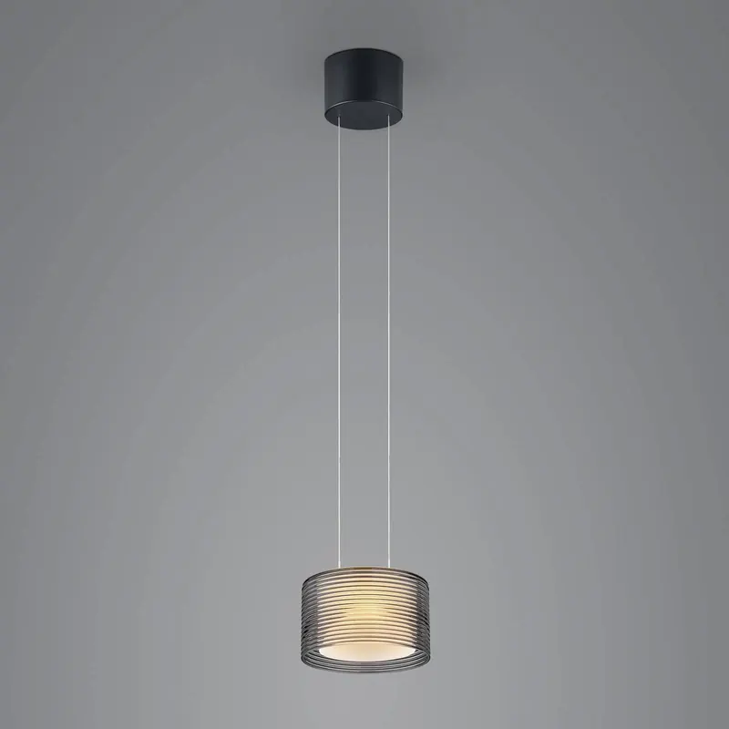 Lampa wisząca LED BANKAMP Grand Groove, 1-punktowa