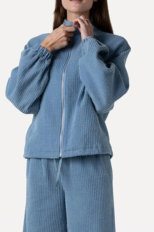 Another Label Sare Denim Jacket Light Blue Maat: XS | Bomberjacks Outlet | Dames | Blauw