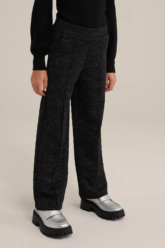 We Fashion Trouser Black Maat: 92 | Broeken Outlet | Unisex | Zwart