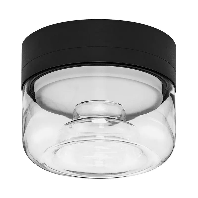 Aluminiowa lampa sufitowa LED w kolorze matowej czerni Doris – Nova Luce